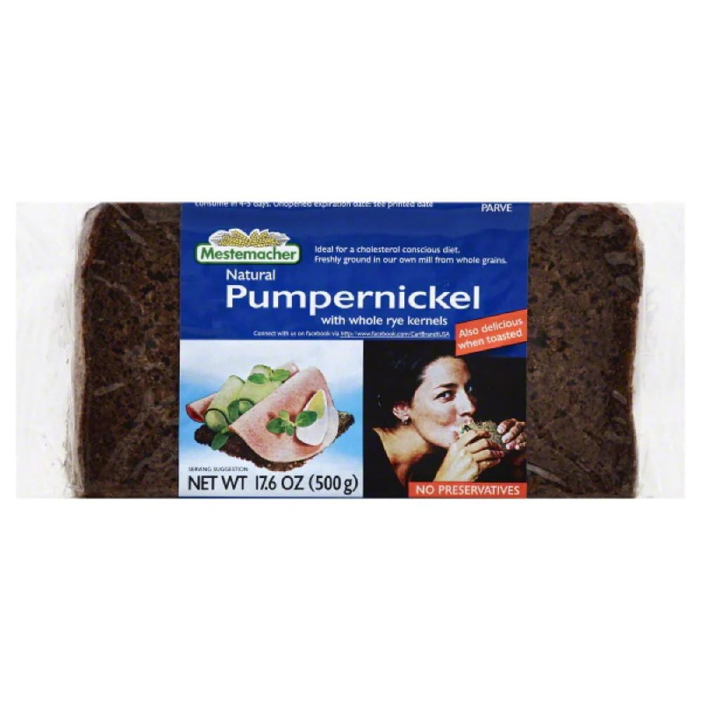 Mestemacher Pumpernickel Bread 17.6 oz