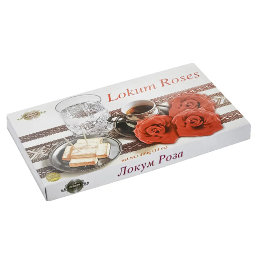 Evropa Rose Flavored Lokum 400g