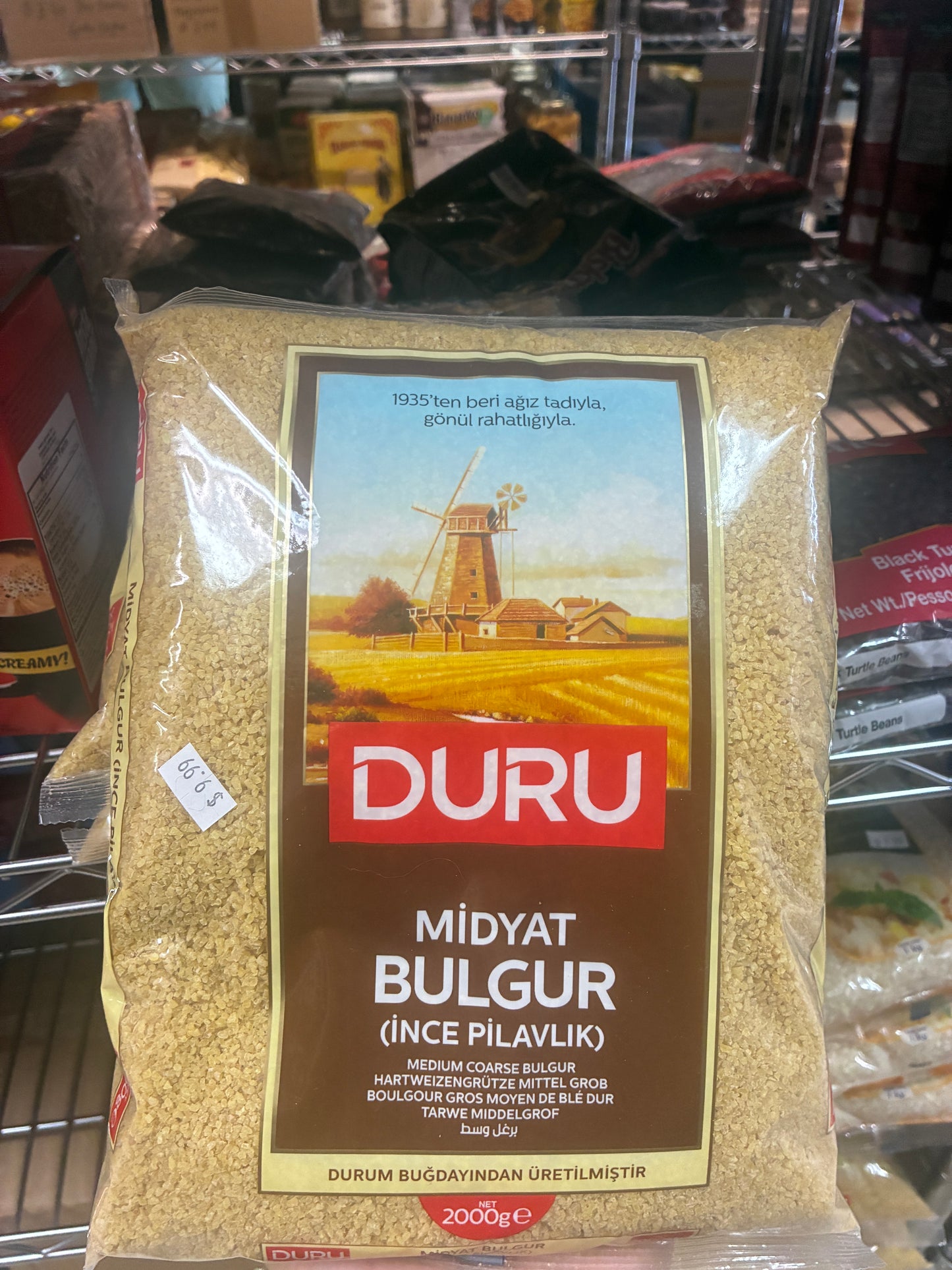Duru Midyat Bulgur (Fine Pilaf Bulgur) 2000 g