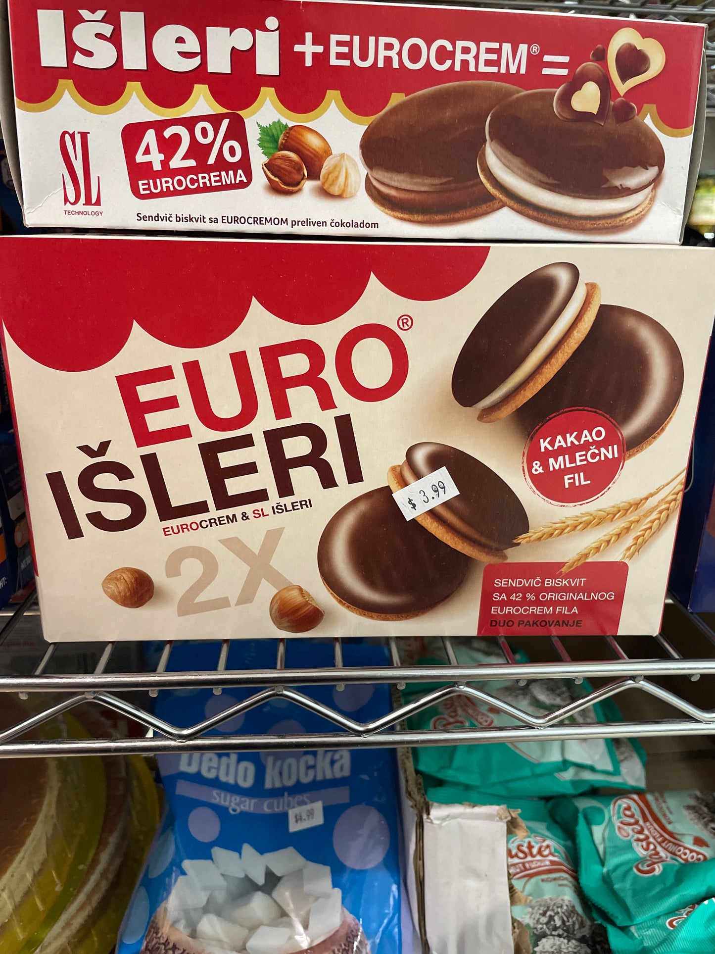 Isleri with Eurocrem Cookies 250g