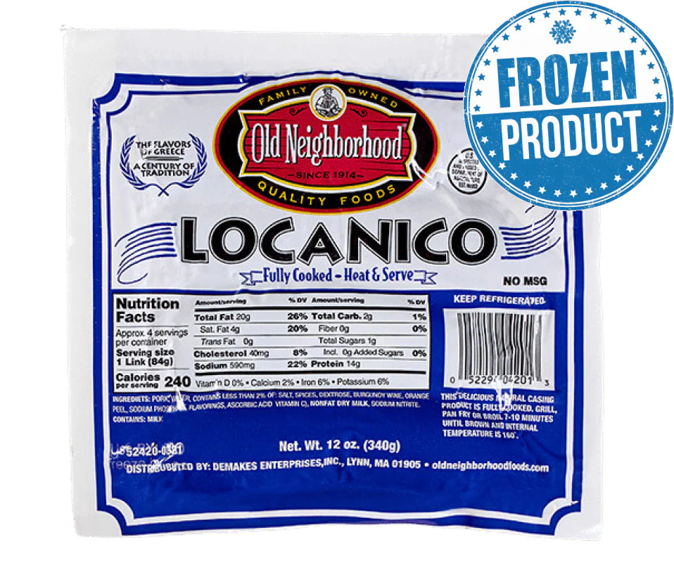 Old Neighborhood Greek Loukaniko 340g