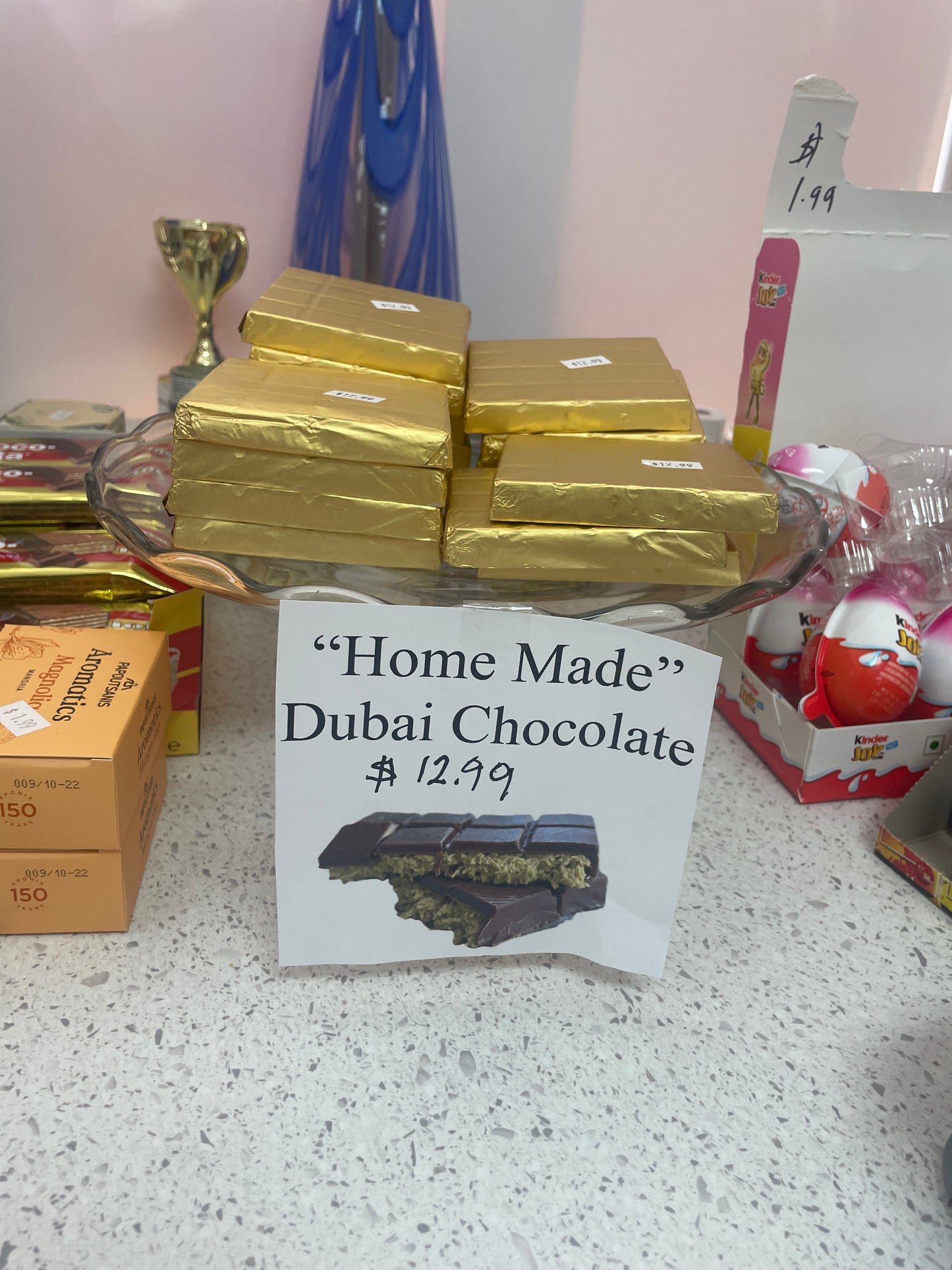 Viral Dubai Pistachio & Kanafeh bar - 100g
