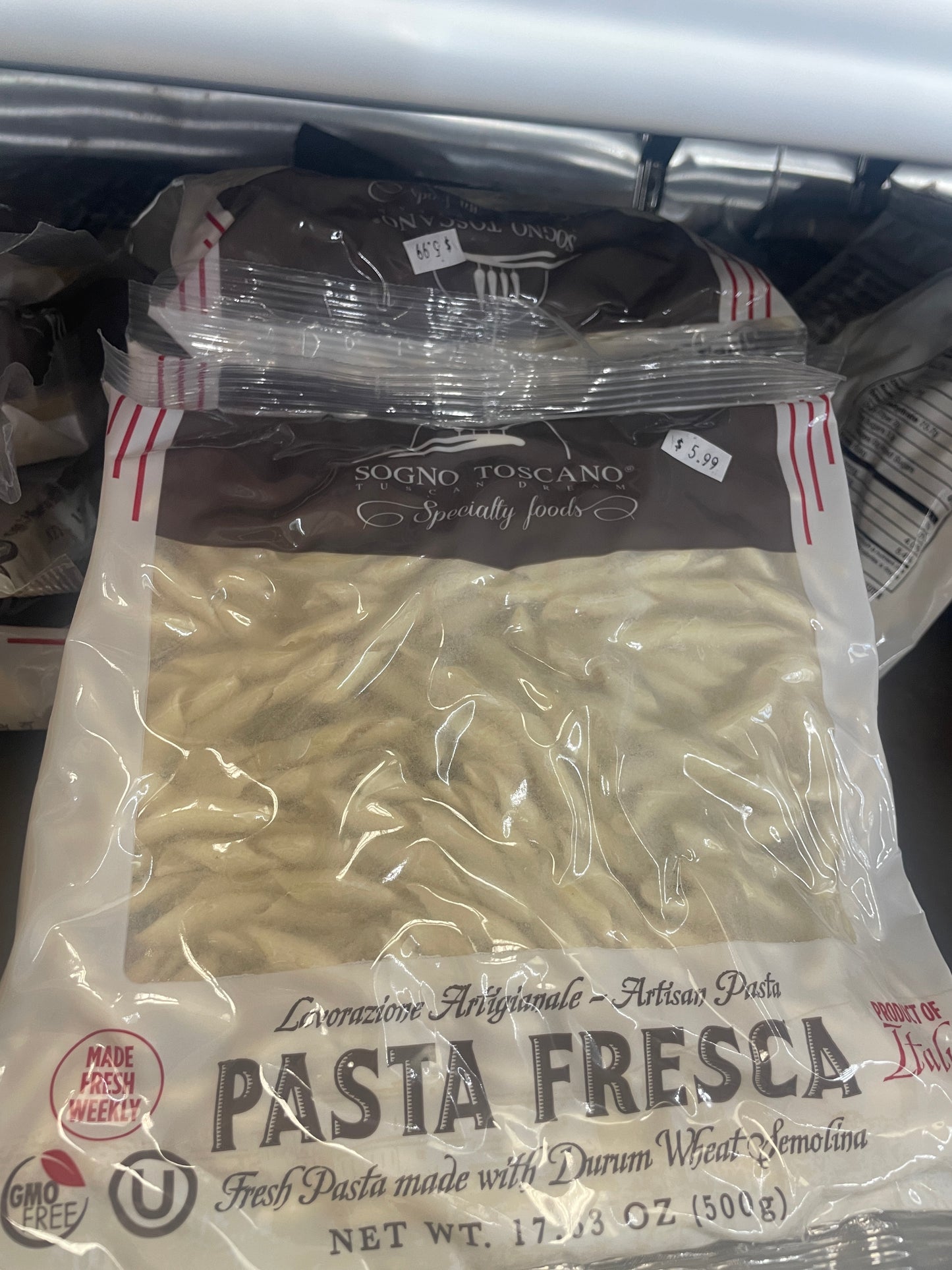 Fresh Italian Egg Pasta - SOGNO TOSCANO Pasta Fresca all'Uovo