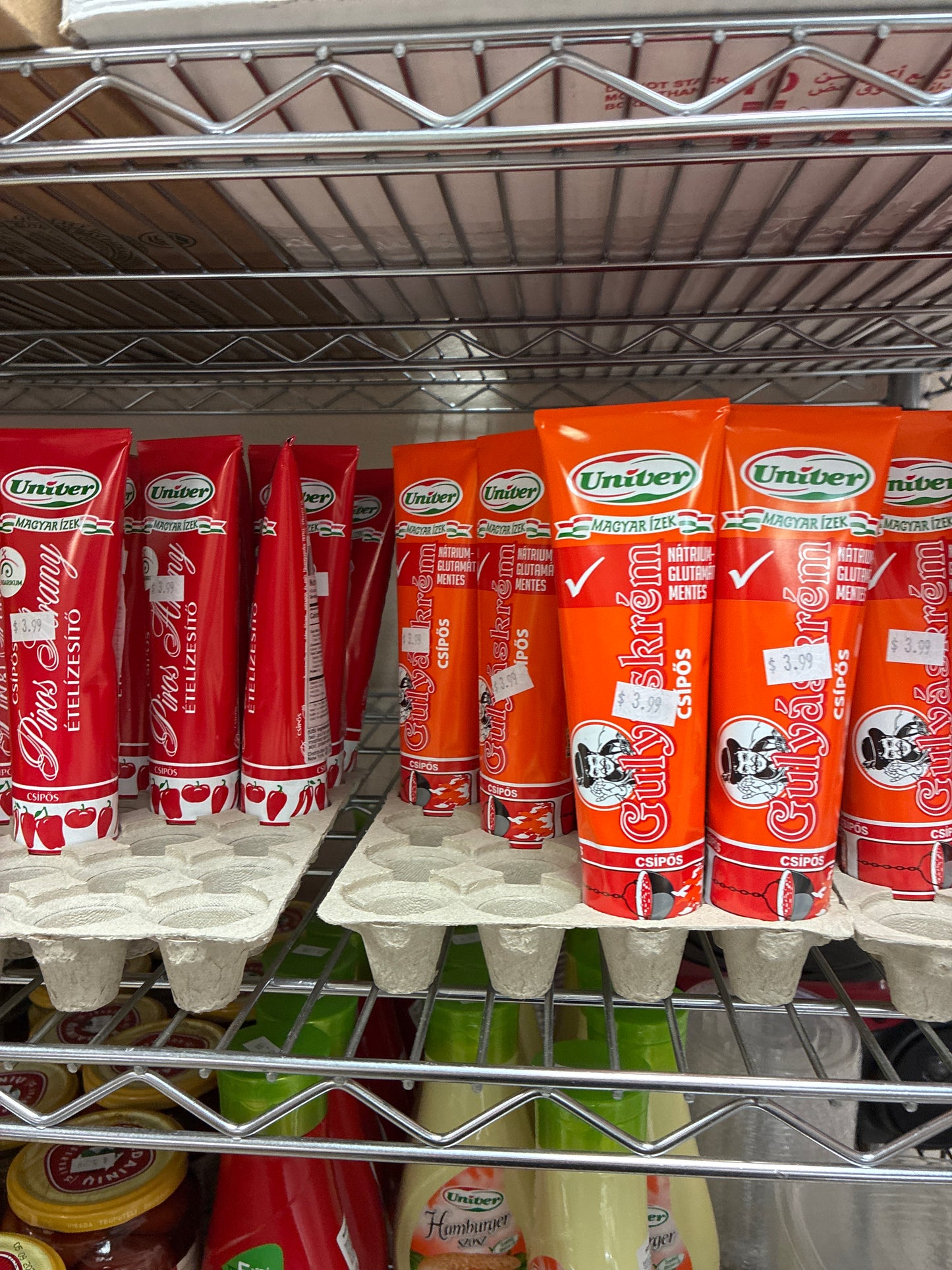 Authentic Univer Piros Arany Red Gold Hungarian Paprika Paste Sweat Mild 160 g