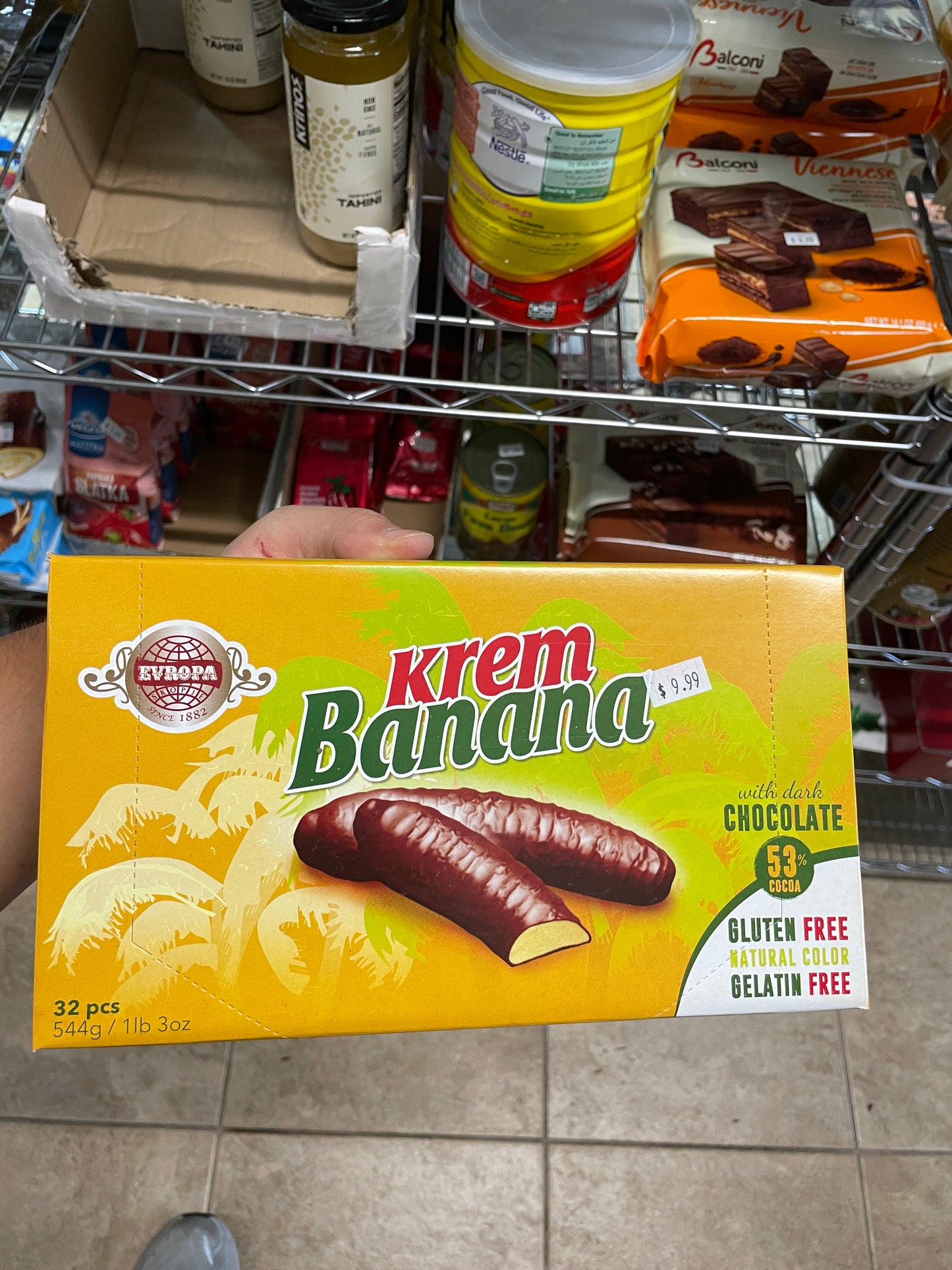 Evropa Krem Banana 544g