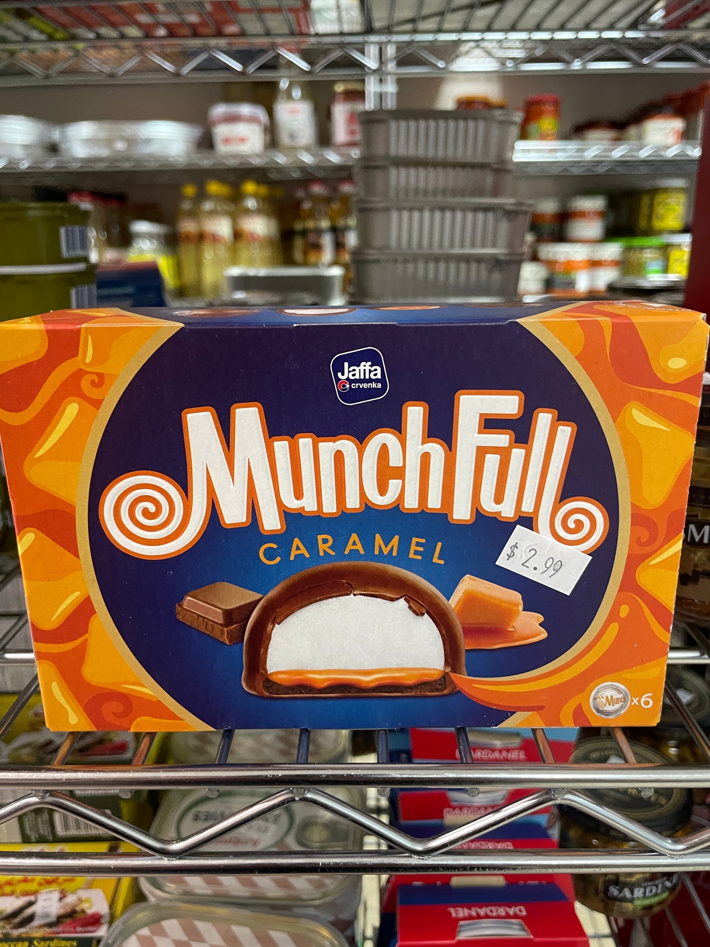Jaffa Munchmallow Chocolate Caramel 128g