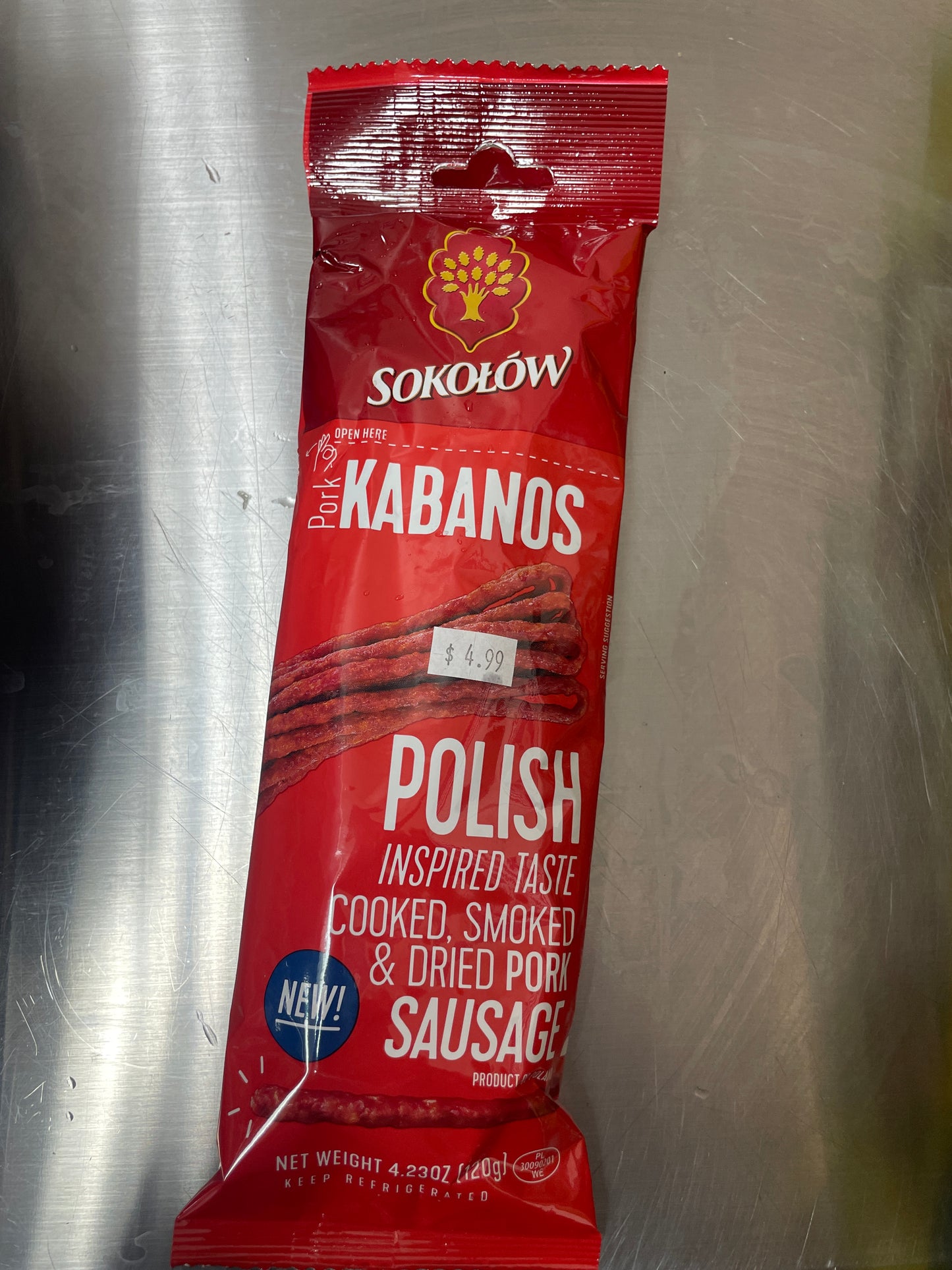 Sokołów Pork Kabanos 120g