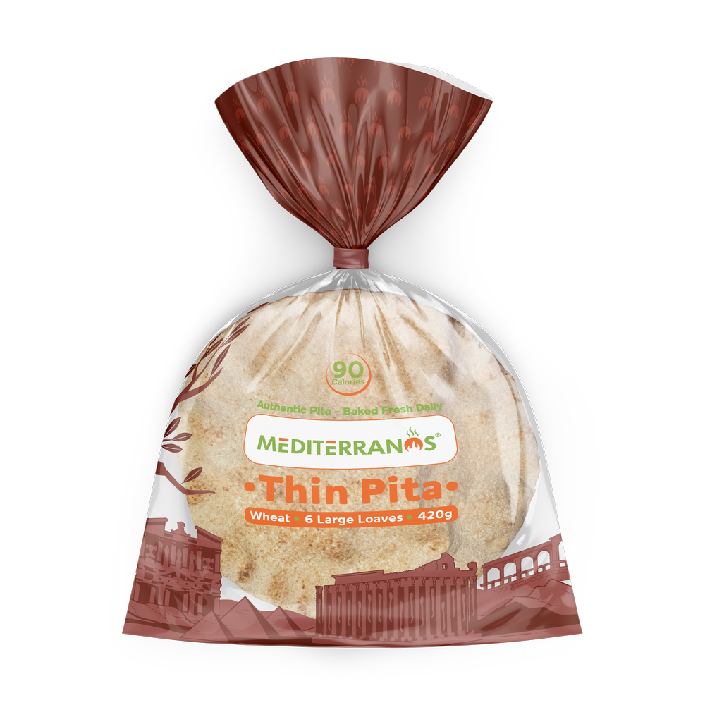 Mediterranos Lebanese Fresh Pita 420g
