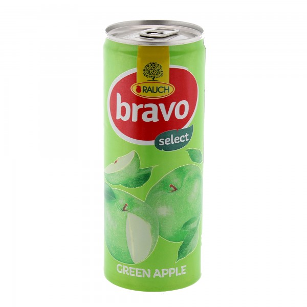 Bravo Green Apple Juice 250ml