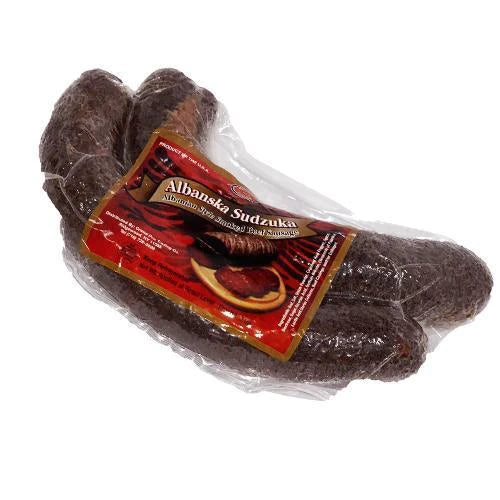 Brother & Sister Albanian Beef Sausage (Albanian Suxhuk) 1.2 - 1.4lb