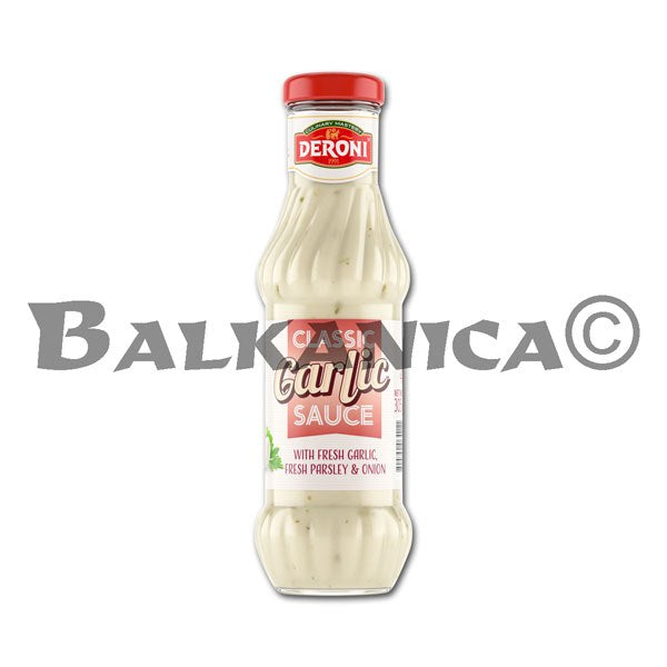 Deroni Classic Garlic Sauce 305g