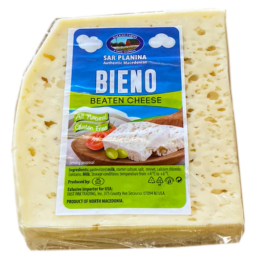 Sar Planina Bieno Beaten Cheese 1 LB (Balkan Farms)