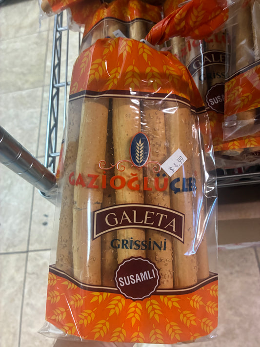 Gazioğlu Galeta Grissini Sesame Breadsticks 300g