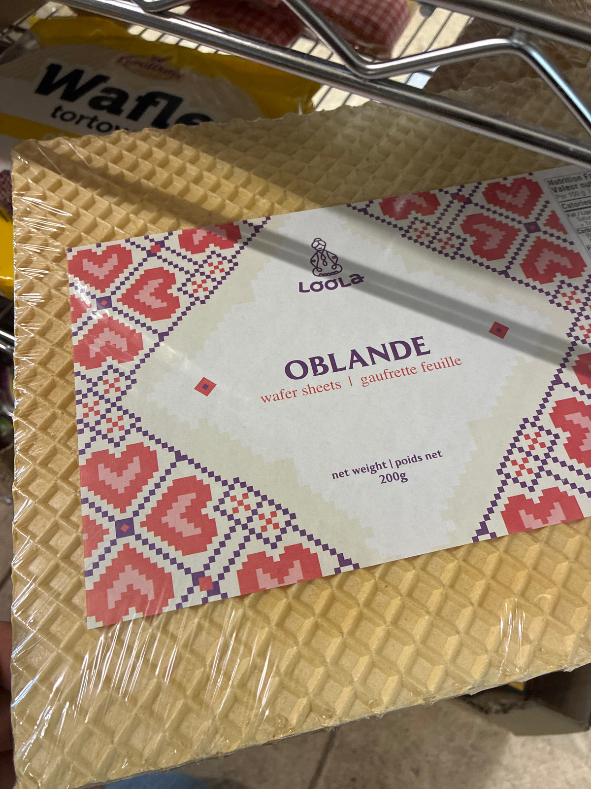 Oblatne Wafer Sheets 210g
