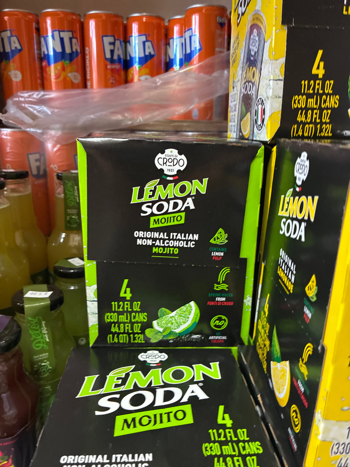 Lemon Soda Mojito - Crodo Limonata (4 Pack)