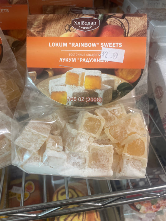 Lokum “Rainbow” Sweets 200g