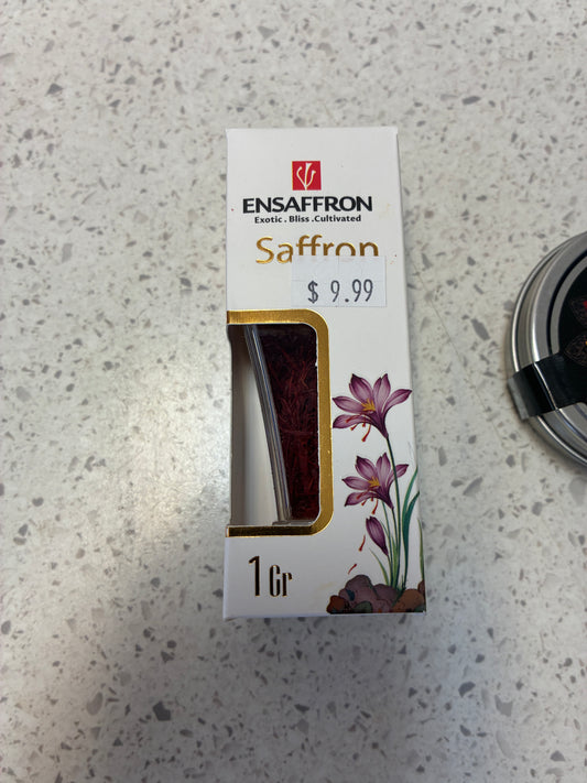 ENSaffron Premium Saffron Threads 1g – Grade 1 Pure Saffron Spice