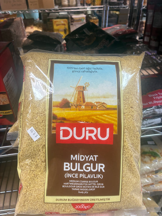 Duru Midyat Bulgur (Fine Pilaf Bulgur) 2000 g