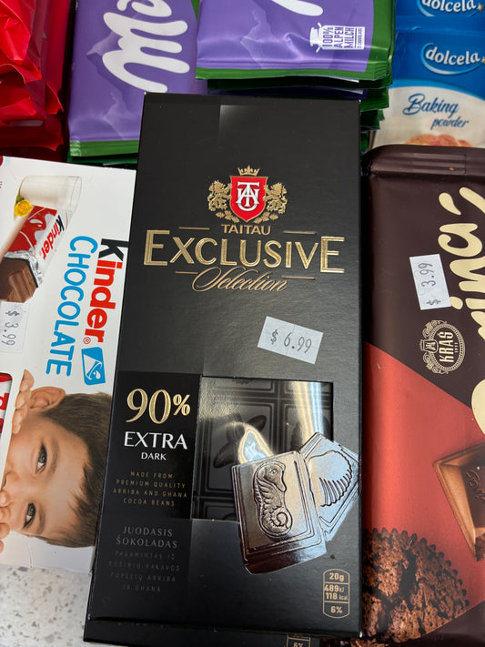 Lithuanian 90% Dark Chocolate