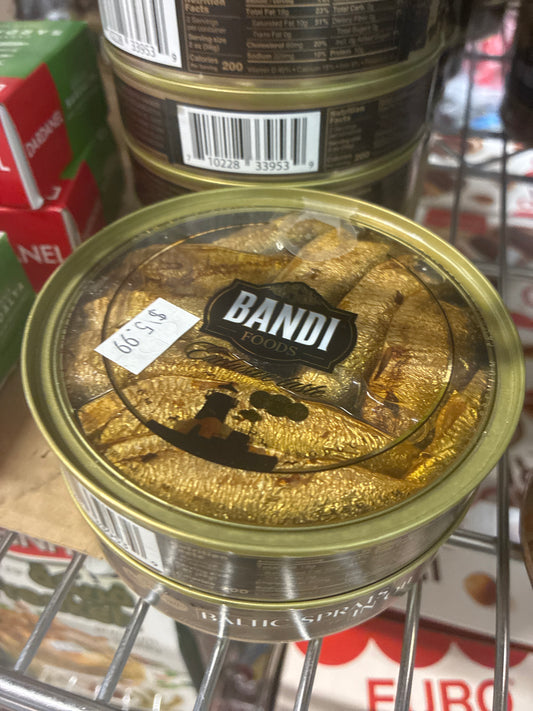 Riga Gold Smoked Big Sprats In Oil 190g