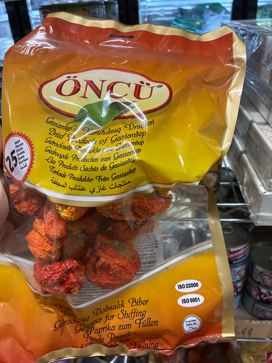 Oncu Dried Peppers for Stuffing