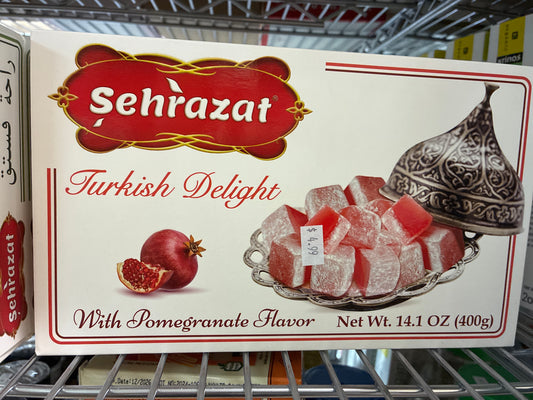 Sehrazat Pomegranate Turkish Delight 400g