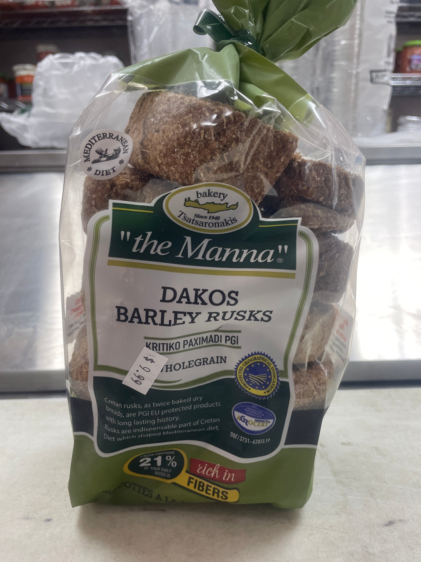 Greek - Dakos Barley Rusks 600g