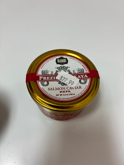 Bandi Premium Quality Salmon Caviar - 100g