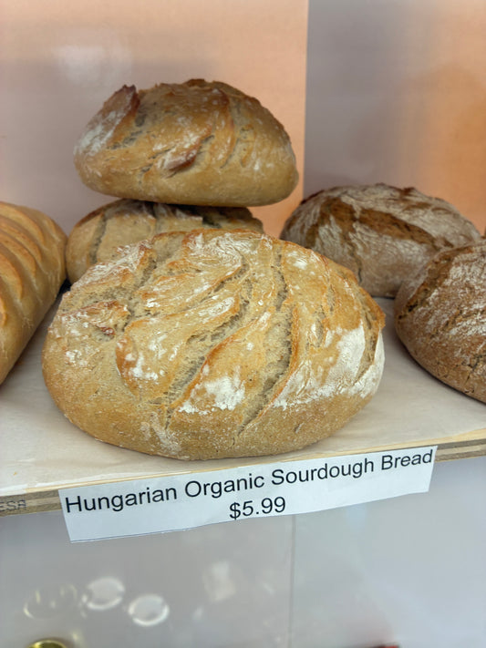 🇭🇺 Hungarian Organic Sour Dough Bread – $5.99