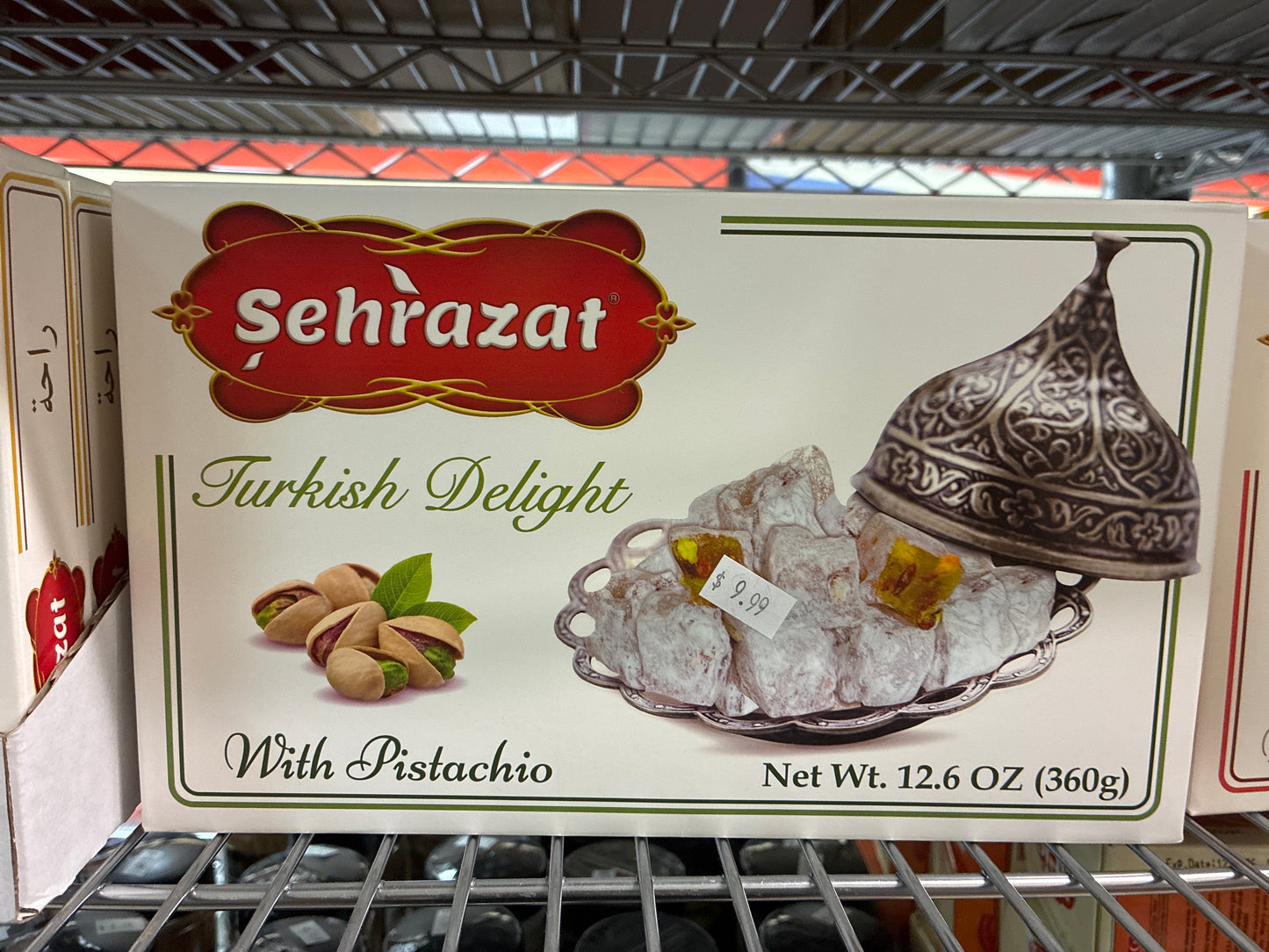 Sehrazat Pistachio Turkish Delight 360g
