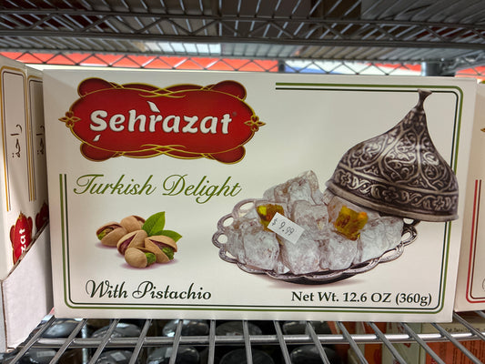 Sehrazat Pistachio Turkish Delight 360g