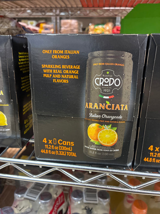 Italian Aranciata 4x 330ml