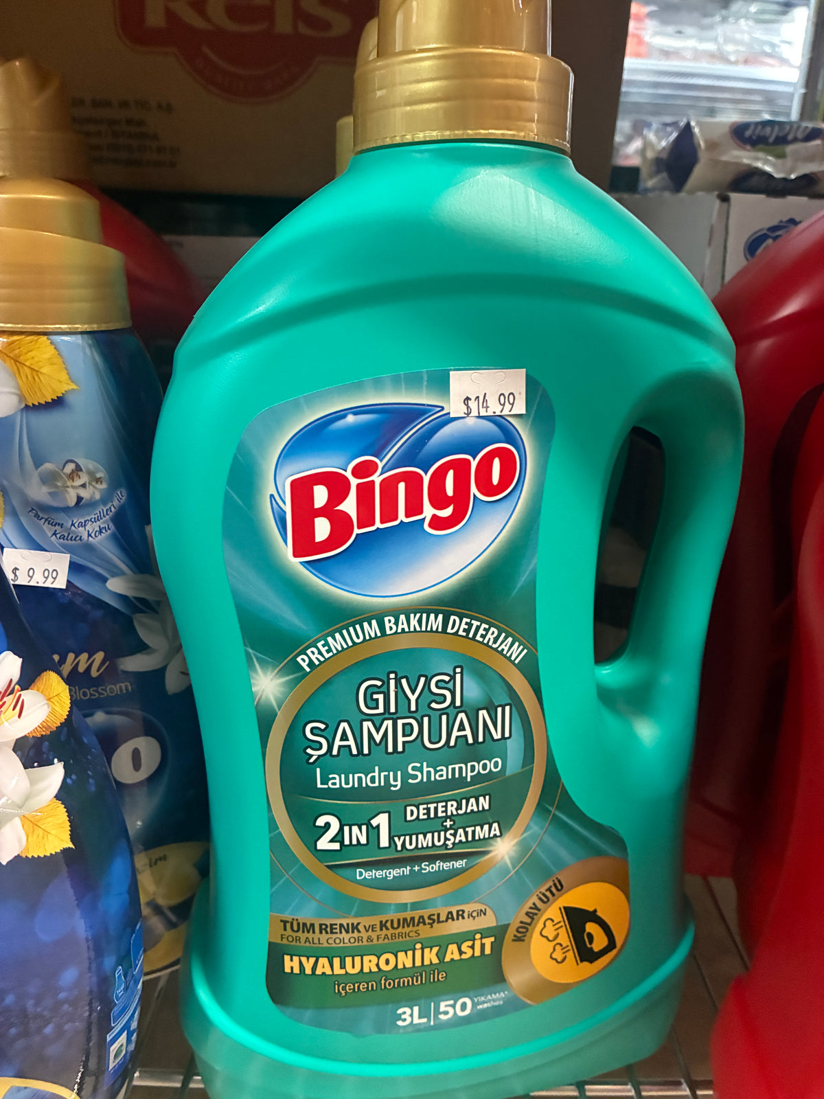 Bingo Laundry Shampoo 2-in-1 Detergent + Softener