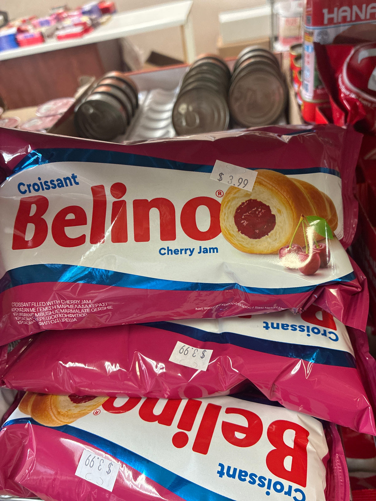 Bellino Cherry Croissant   (75g)