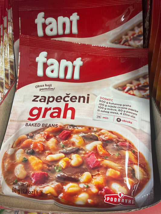 Podravka Fant Beans Seasoning Mix 60g