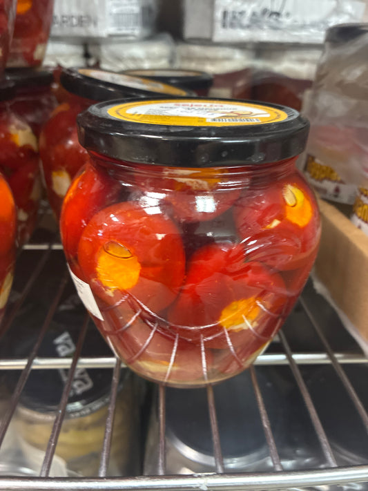 Stuffed Peppers with Cottage Cheese (Somboçe me Salce) 550g