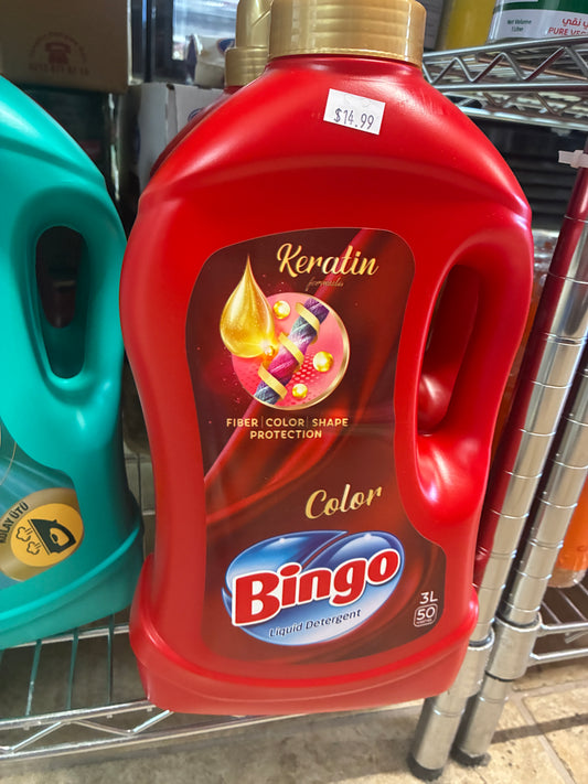 Bingo Keratin Color Laundry Detergent – 3L