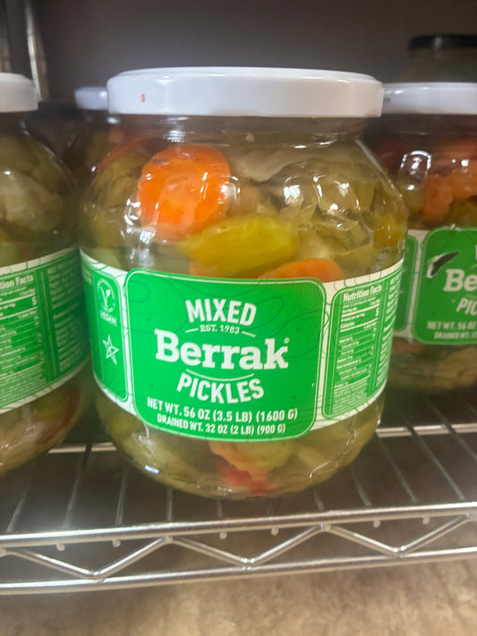 Berrak Mixed Pickles – 56 oz (1600 g)
