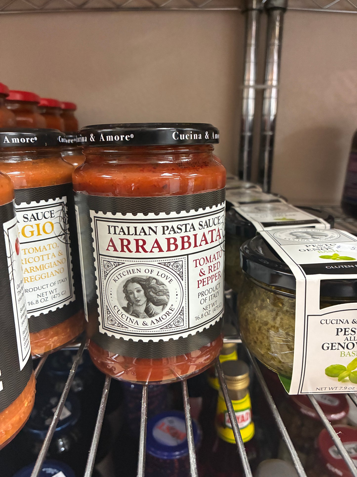 Cucina Amore- Arrabbiata Sauce 475g