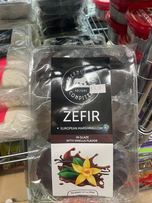 Zefir in Glaze with Vanilla Flavor (390g)