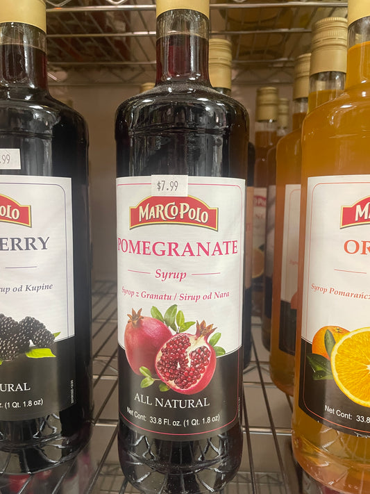 Marco Polo Pomegranate Syrup 1L