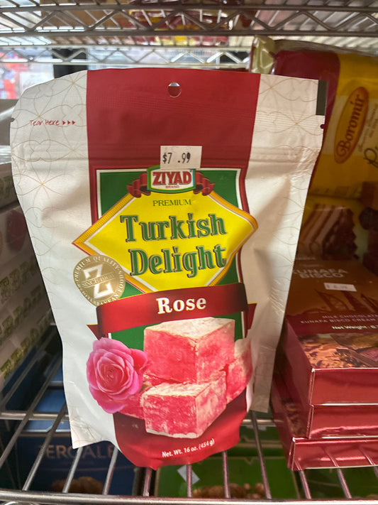 Ziyad Rose Turkish Delight 454g