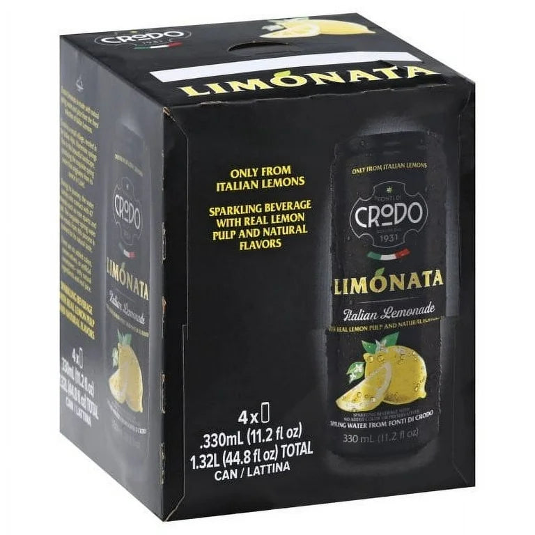 Crodo Lemon Soda - Crodo Limonata (4 Pack) – Balkan Market
